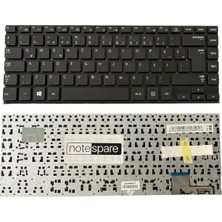 Notespare Samsung ile Uyumlu NP532U4C, NP535U4B, NP535U4X Notebook Klavye Siyah Tr