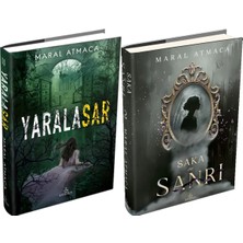 Ephesus Yayınları Yaralasar 2 Ciltli ve Saka ve Sanrı 2 Ciltli (Maral Atmaca) 2li Set