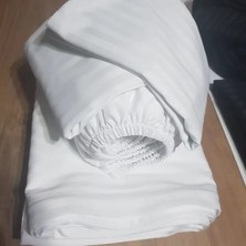 Flamel Pamuk Saten Nevresim Takımı Lastikli Çarşaf Yastık Yorgan Kılıfı