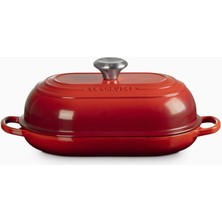 Le Creuset Oval Dökme Demir Ekmek Pişirme Tavası