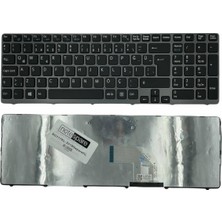 Notespare Sony Uyumlu Vaio SVE1713Z1R, SVE171C4E, SVE171D4E Klavye Tr Siyah