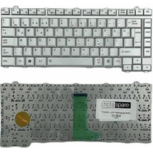Notespare Toshiba Uyumlu PK1304G02D0, PK1304G02J0, PK1304G0300 Klavye Tr Gümüş Gri