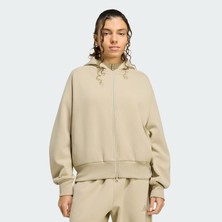 Adidas Sportswear KE9146 Soft Lux Full-Zıp Hoodıe