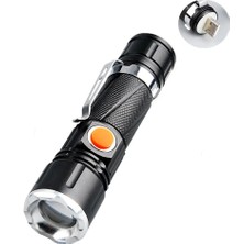 Ethab Ticaret P50 LED Şarjlı Mıknatıslı USB El Feneri  WT-622