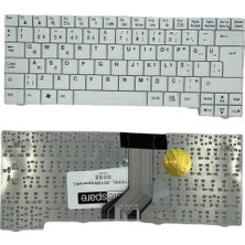 Notespare Lg ile Uyumlu C1 P100, Ul1 Notebook Klavye Beyaz Tr