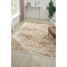 Seyran Halı Asya Akrilik Salon Halısı 521 Terra