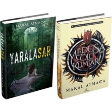 Ephesus Yayınları Yaralasar 2 Ciltli ve Medusanın Ölü Kumları 2 Ciltli (Maral Atmaca) 2li Set