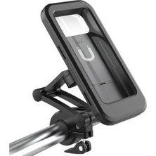 Ethab Ticaret Gidon Bağlantılı Su Geçirmez Mıknatıslı Motorsiklet Telefon Tutucu