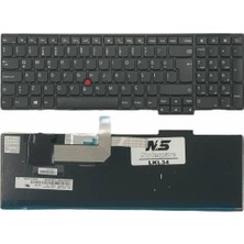 Notespare Lenovo ile Uyumlu Thinkpad E531 N4I2HTX, E531 N4I6WTX, E531 N4I8YTX Notebook Klavye Siyah Tr