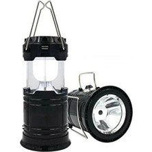 Ethab Ticaret Solar Şarjlı Güneş Enerjili Fan Kamp Feneri Güneş Paneli Kamp Şarjlı Işıldak USB Şarj