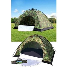 Ethab Ticaret 4 Kişilik Kamuflaj Desenli Kolay Kurulumlu Kamp Çadırı