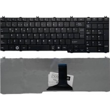 Notespare Toshiba Uyumlu Satellite L750-1DM, L750-1DN, L750-1DZ, L750-1E0 Klavye Tr Siyah