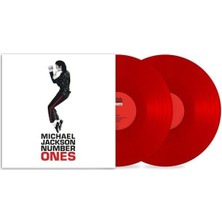 Plak İstasyonu Michael Jackson Number Ones Red Vinyl (Kırmızı Renkli Plak) Double Lp Plak