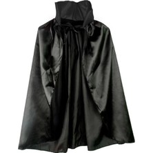 Ethab Ticaret Siyah Renk Yakalı Halloween Pelerini 90 cm