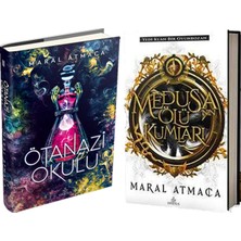 Ephesus Yayınları Ötanazi Okulu 2 Ciltli ve Medusanın Ölü Kumları 1 Ciltli (Maral Atmaca) 2li Set