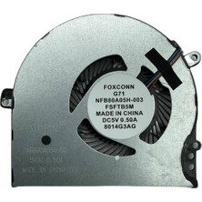 Notespare Hp ile Uyumlu Pavilion 14-BK002NT (1WQ27EA), 14-BK004NT (2QF22EA) Cpu Fan, Işlemci Fanı