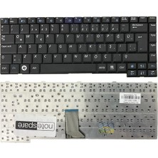 Notespare Samsung ile Uyumlu NP-R508-DA01TR, NP-R508-DS01TR, NP-R509-XA01TR Notebook Klavye Siyah Tr