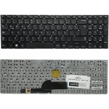 Notespare Samsung Uyumlu NP550P5C-T01TR, NP550P5C-T03TR Klavye Tr Siyah