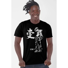 ROCKANDROLL Cool Anime Kısa Kollu Siyah Erkek Tişört
