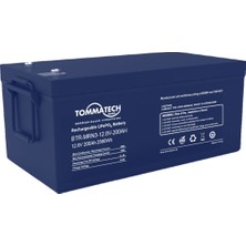 Tommatech Marine Abs+Pc Kasa 25.6V 100AH Lfp Lityum Batarya