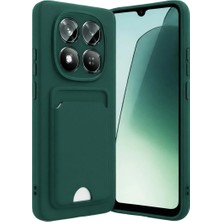 Starseven Redmi Note 15 4g Kelvin Kartvizitli Silikon - Koyu Yeşil