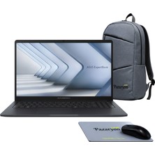 Asus Expertbook B1, Core i7-13620H, 16GB RAM, 1TB SSD, 15.6" Windows 11 + Office (Çanta & Mouse Hediyeli)
