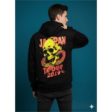 Lenithra Japan Tour Sırt Baskılı Unisex Oversize Hoodie