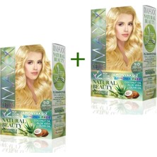 2 Paket Natural Beauty Amonyaksız Saç Boyası 9.0 Doğal Sarı