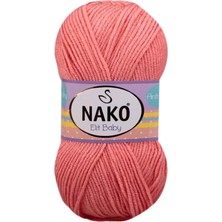 Elite Baby El Örgü Ipi Tüylenmeyen Bebek Yünü Somon 1469