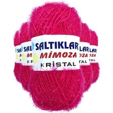 5 Adet Mimoza Kristal Işıltılı Şal Patik Yelek Ipi 21