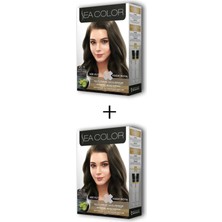 2x2 Tüp Krem Saç Boyası Seti Yoğun Koyu Küllü Kumral No:6.11