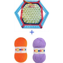 Lifmatik Lif Örme Seti Dokuma Tezgahı ve Lif Ipi S3