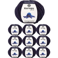 10 Adet Amigurumi El Örgü Ipi 50GR 630