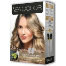 2 Tüp Krem Saç Boyası Seti Bal Köpüğü No:8.3