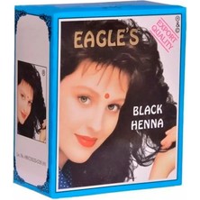 Eagle's Orijinal Hint Kınası Saç Boyası Siyah - Black Henna