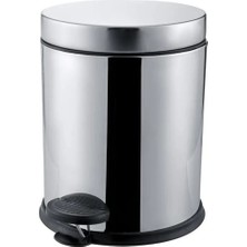 Paslanmaz Lüks Pedallı Çöp Kovası 3 Lt ROYALEKS-56345