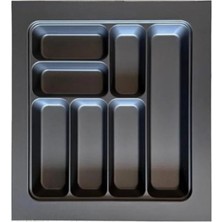 Eko Modüler Kaşıklık 47X49 cm Antrasit ROYALEKS-70094