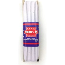 Tekis Lastik Çamaşır Don Etek Bel Paça Lastiği 10 Metre