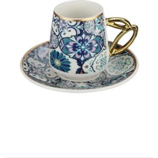 Paçi Etnik 6'lı Porselen Kahve Fincanı ROYALEKS-P-POR-101736