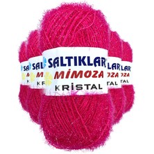 Esranın Dünyası 5 Adet Mimoza Kristal Işıltılı Şal Patik Yelek Ipi 21