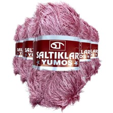5 Adet Yumoş Sakallı El Örgü Ipi Yünü 28