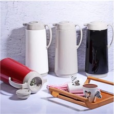 Plastik Renkli Termos 1 Litre Karışık Renk