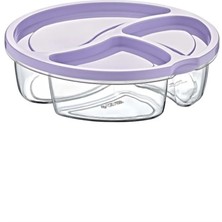 Yuvarlak Bölmeli Saklama Kabı ROYALEKS-MP-7049