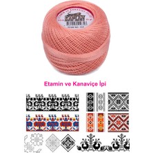 Esranın Dünyası Kaplan Etamin ve Kanaviçe Ipi 8 No Kod/renk: 352 - Royaleks