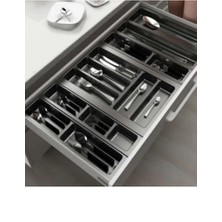 Eco Lüx Modül Kaşıklık Antrasit 55X49 cm ROYALEKS-ACERO-20354