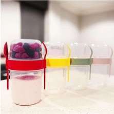 Taken Go Müsli Kabı 650ML Kırmızı ROYALEKS-AP9451