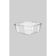 Kare Şeffaf Badya 1 Adet 4 No ROYALEKS-E164