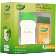 Ematcrt Biowax Rollon Ağda Isıtıcılı Set Elektrikli Kullanım İçin Özel Paket