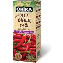 Kırmızı Acı Biber Yağı 20 Ml.