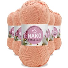 5 Adet Cotton Lüks Yelek Tunik Kazak Bluz Hırka Ipi Yünü Somon 97594